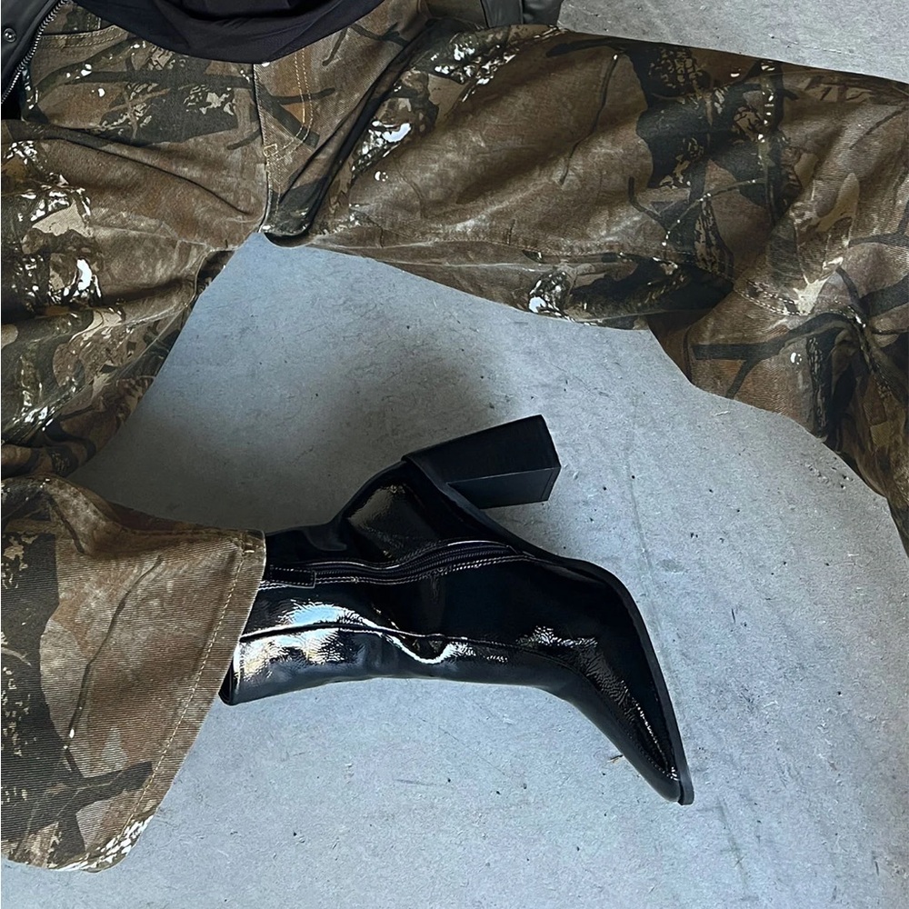 Princess Polly Black Ankle Boots